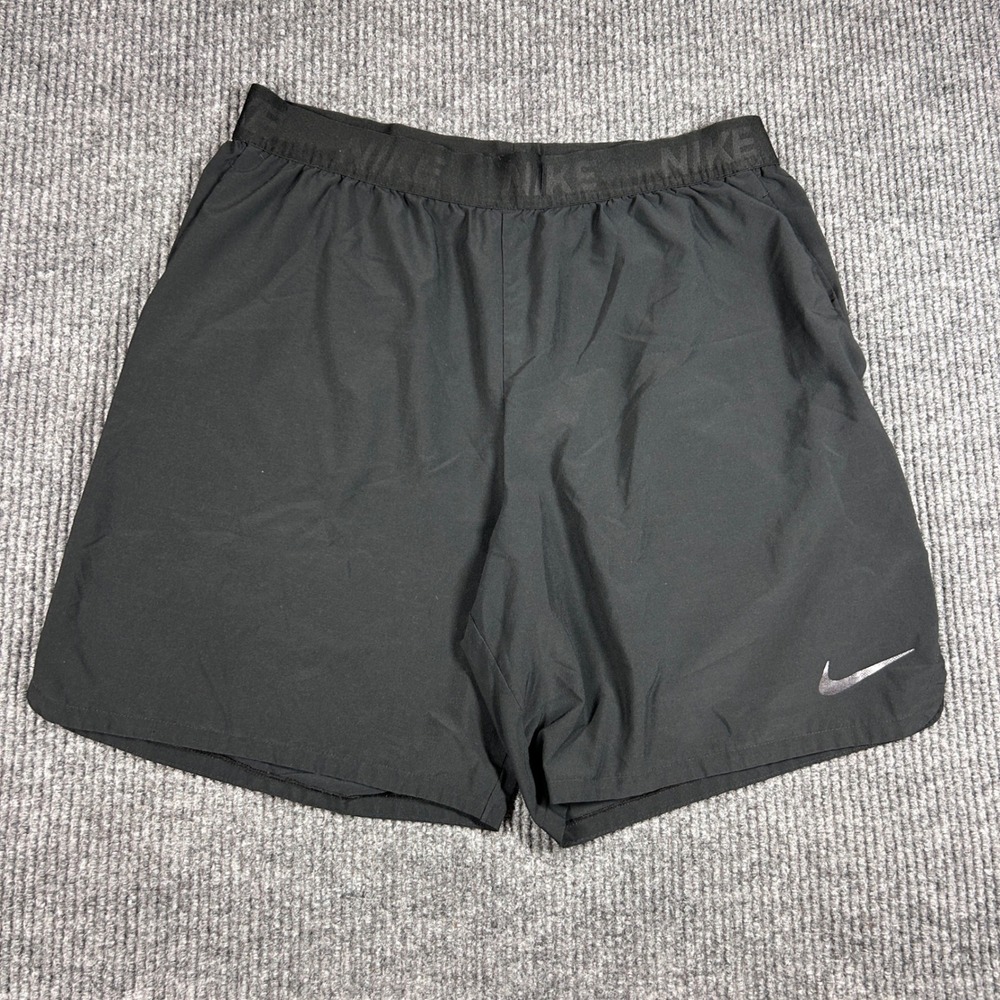 Nike Shorts Mens XL Black Flex Stride 7 Inch Running Training 886371-010